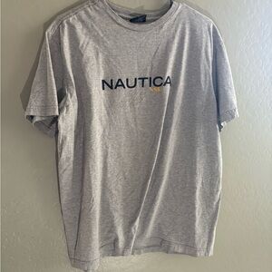 Nautica Men's Heather Gray Short Sleeve Tee